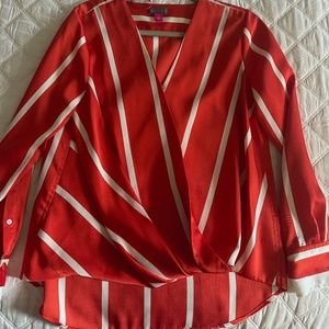Vince Camuto Striped Blouse